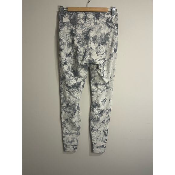 Lululemon Wunder Under High Rise Tight Dual Shibori Baltic Gray Antique White 8 - Picture 4 of 7
